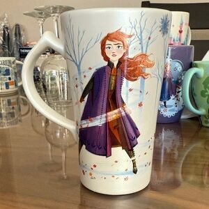 Disney Frozen Mug Double sided with Anna and Elsa USED
